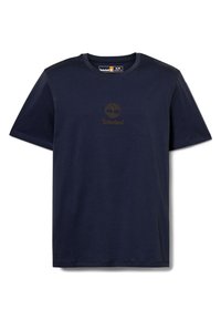 SMALL LOGO PRINT TEE LEMON PEPPER - T-shirt print - dark sapphire