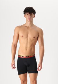 Nike Underwear ESSENTIAL 3 PACK - Uske bokserice - black/red