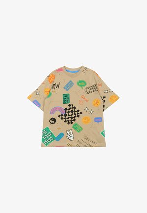 The New T-shirt med print - humus aop