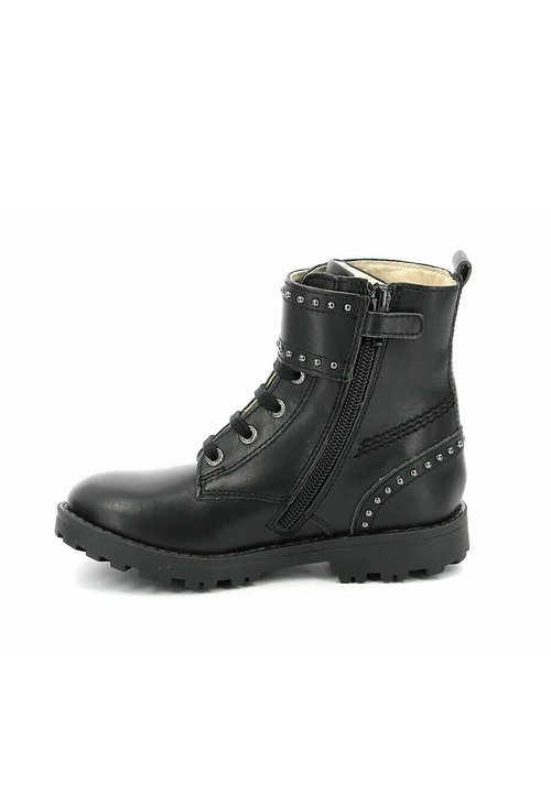 Kickers Babystan: Stivali Alti In Pelle Per Bambini E Ragazzi, Unisex. Suola In Gomma, Chiusura Con Lacci. Perfetti Per Giocare E Imparare A Camminare. - 5
