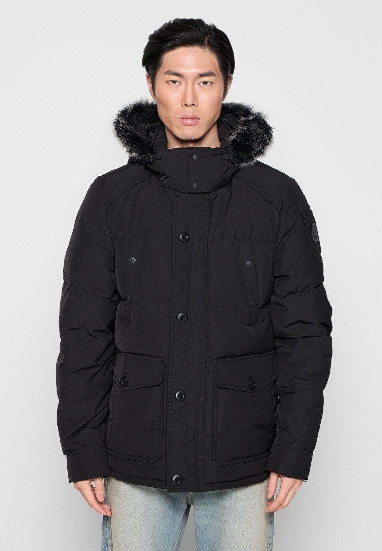 Moose Knuckles Winterjas zwart Moose Knuckles Winterjas zwart