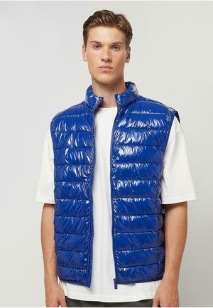 SMALL LOGO LIGHT PUFFER - Vest - blue