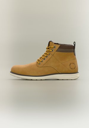 Jack & Jones JFWDENVER BOOT - Боти с връзки до глезена - honey