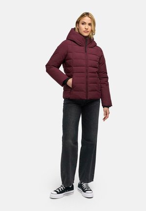 Navahoo, OUTDOORJACKE STEPPTÄNZCHEN XIV - Veste d'hiver - dark red melange
