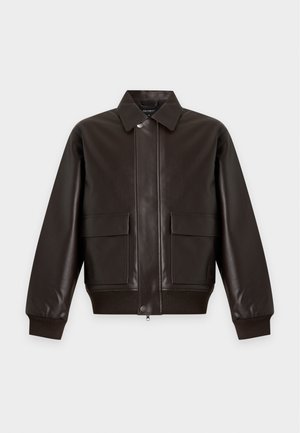Carhartt WIP, ARIZONA JACKET - Яке от изкуствена кожа - tobacco