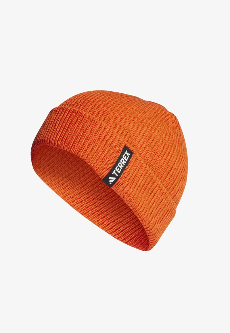 Adidas Terrex COLD.RDY MERINO - Mütze - semi impact orange/black/white