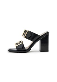 AllSaints CAMILLE - Ciabattine con tacco - black