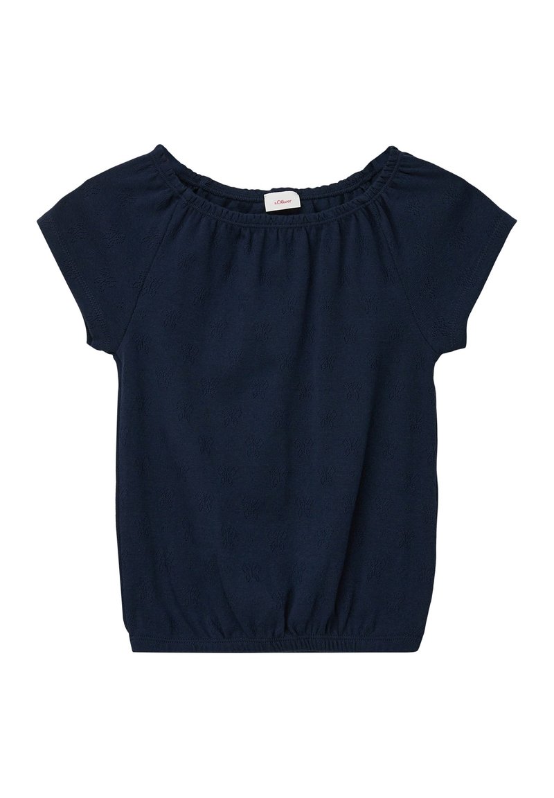 S.Oliver Camiseta Estampada - Cloud Dancer Place/blanco
