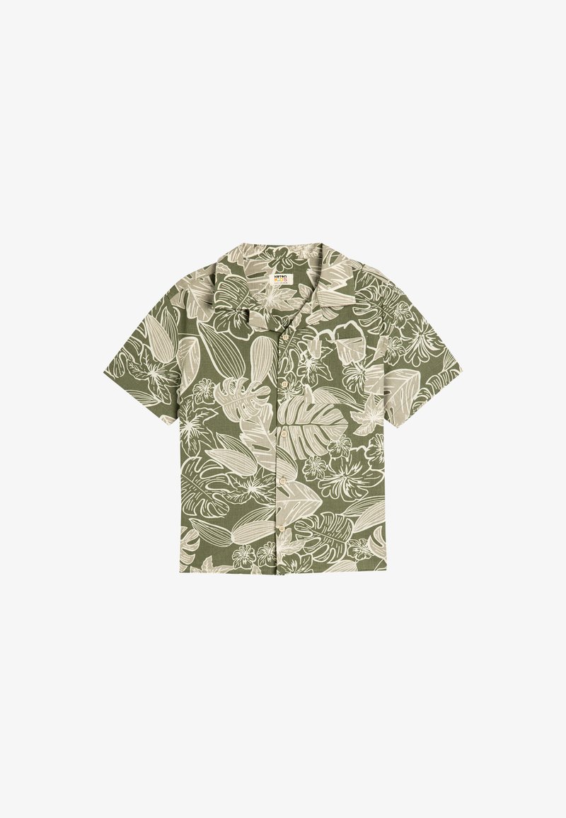 Koton SHORT SLEEVE - Camicia - khaki