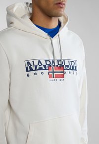 Napapijri AYLMER - Hoodie - white whisper