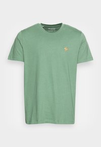 WILDER NECK TEE CAMP - T-shirt basic - dark ivy