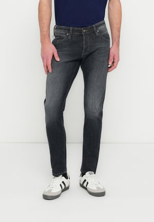 JJIGLENN JJFOX - Calças de ganga de corte relaxado - blue denim