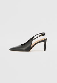 Tommy Hilfiger SQUARED TOE SLINGBACK - Klassieke pumps - black