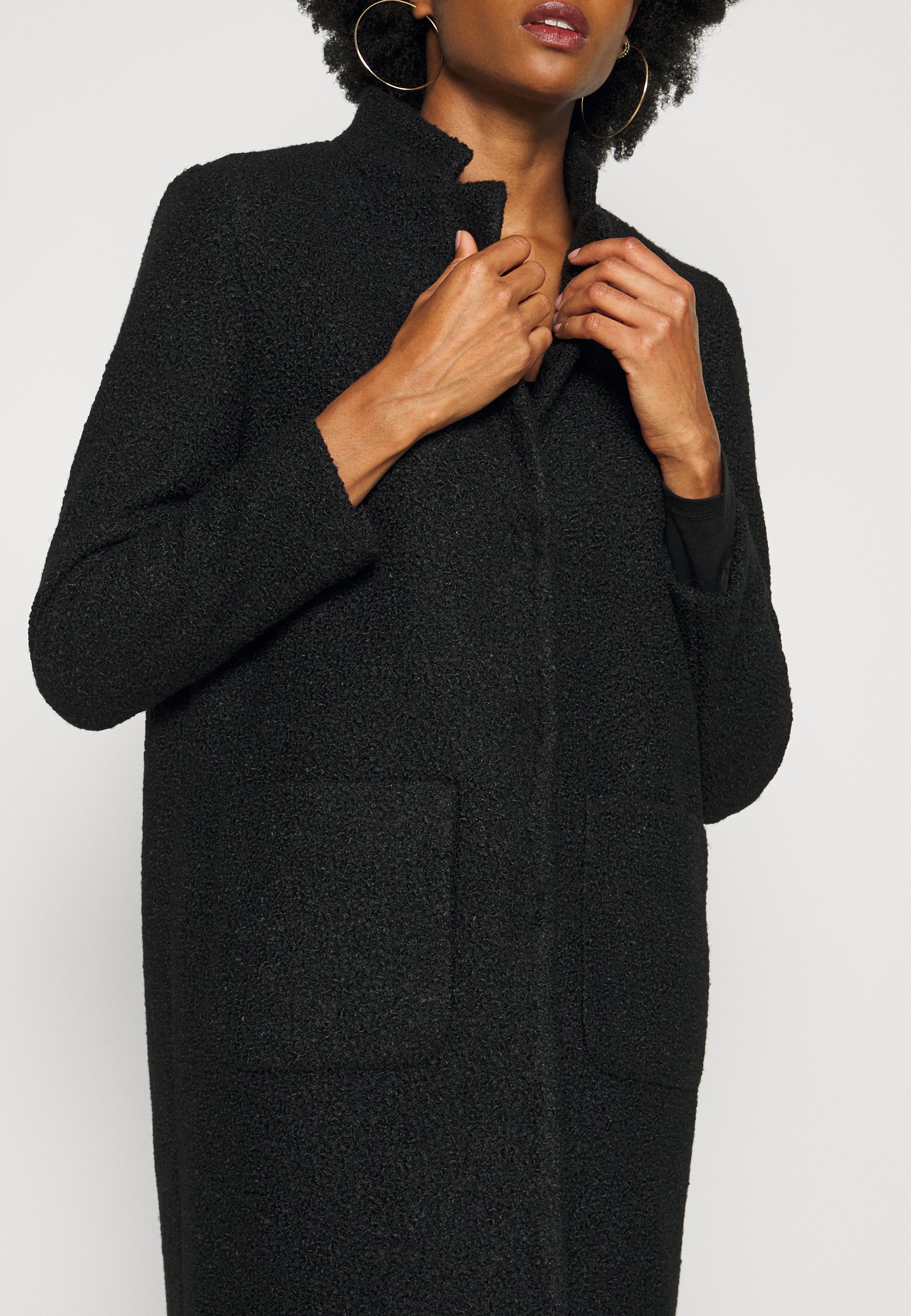 Royal TEDDY COAT - Classic coat - black 