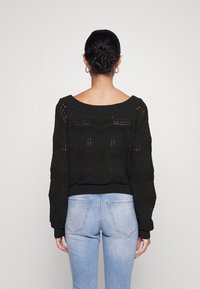 ONLY Petite Strickpullover - black