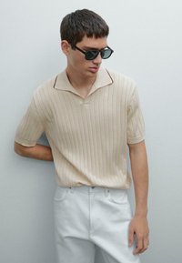 Massimo Dutti - Polo - light brown Immagine in miniatura 1