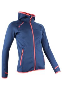 Peak Mountain BLOUSON POLARSHELL FEMME ACAMPUS - Veste mi-saison - marine corail