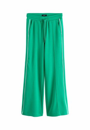 TALL FIT - WIDE LEG JOGGERS WITH SIDE STRIPE - Tréningruha alsók - bright green