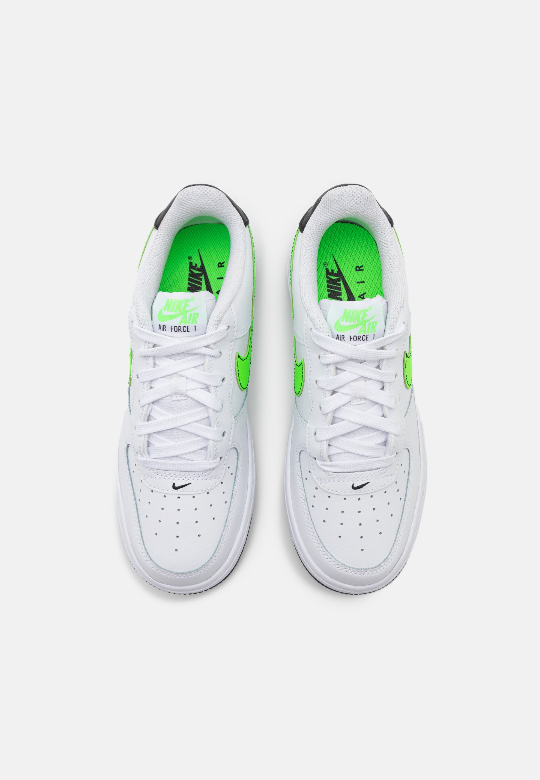 air force 1 07 pure platinum black green strike