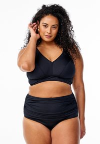 Zizzi MIT VOLLER ABDECKUNG - Bikiinide ülaosa - black