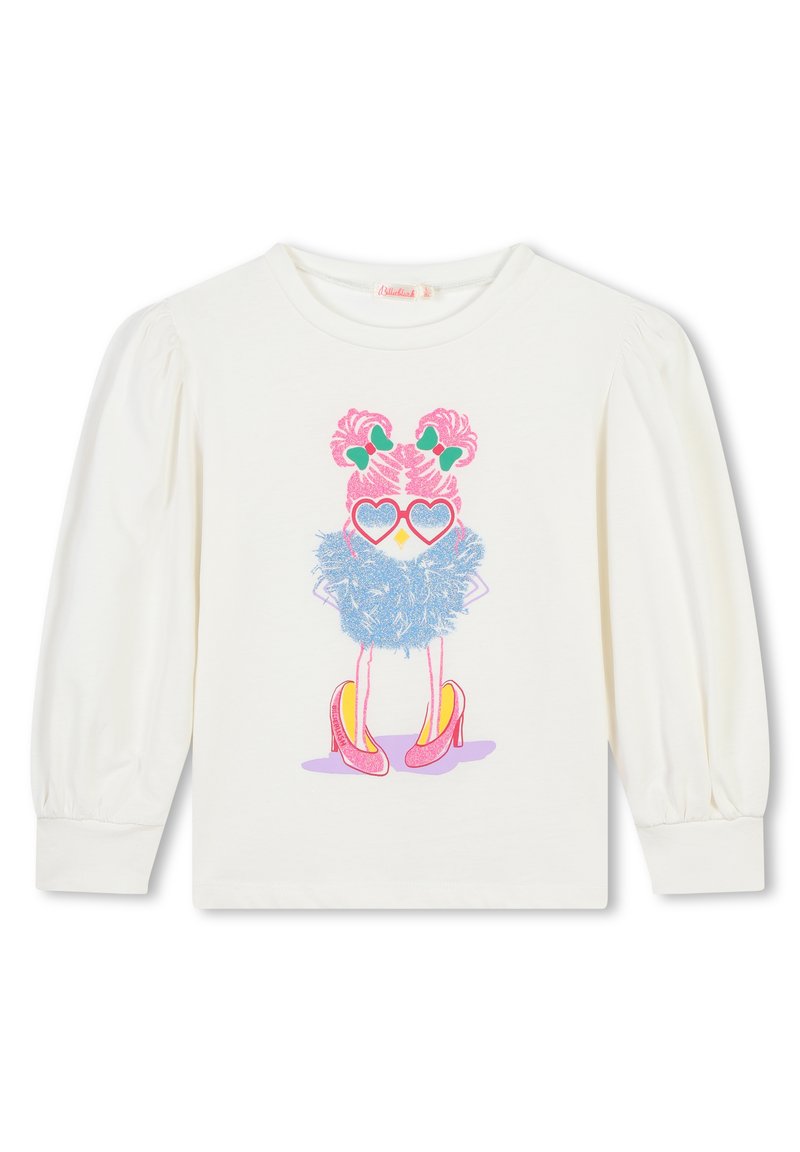 Billieblush T-shirt à manches longues - ivory
