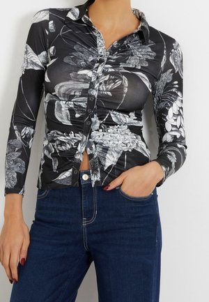 Hemdbluse - black