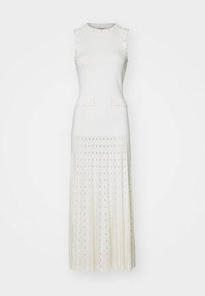 sandro ROBE MIDI DETAILS - Džemperkleita - ecru