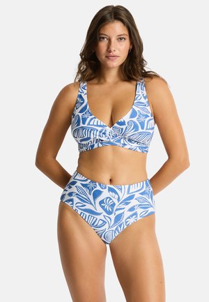 SEA LEVEL, SEA LEVEL OBERTEILE OHNE BÜGEL REEF - Bikini pezzo sopra - blau