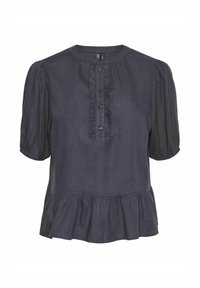 Pieces Blouse - blue-grey