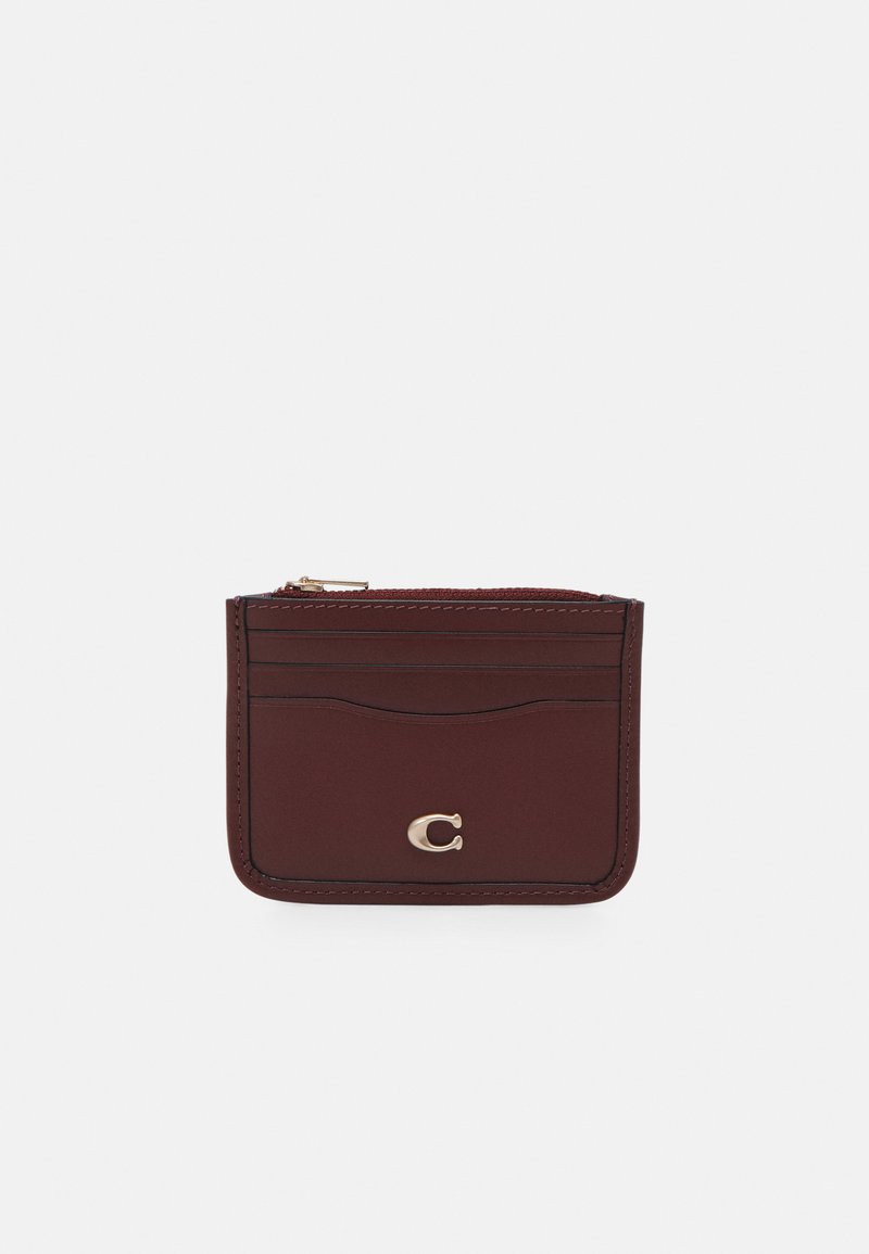 Coach ZIP CARD CASE Geldbörse cherry/bordeaux Zalando.at