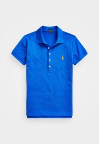 JULIE SLIM SHORT SLEEVE - Polo shirt - new iris blue