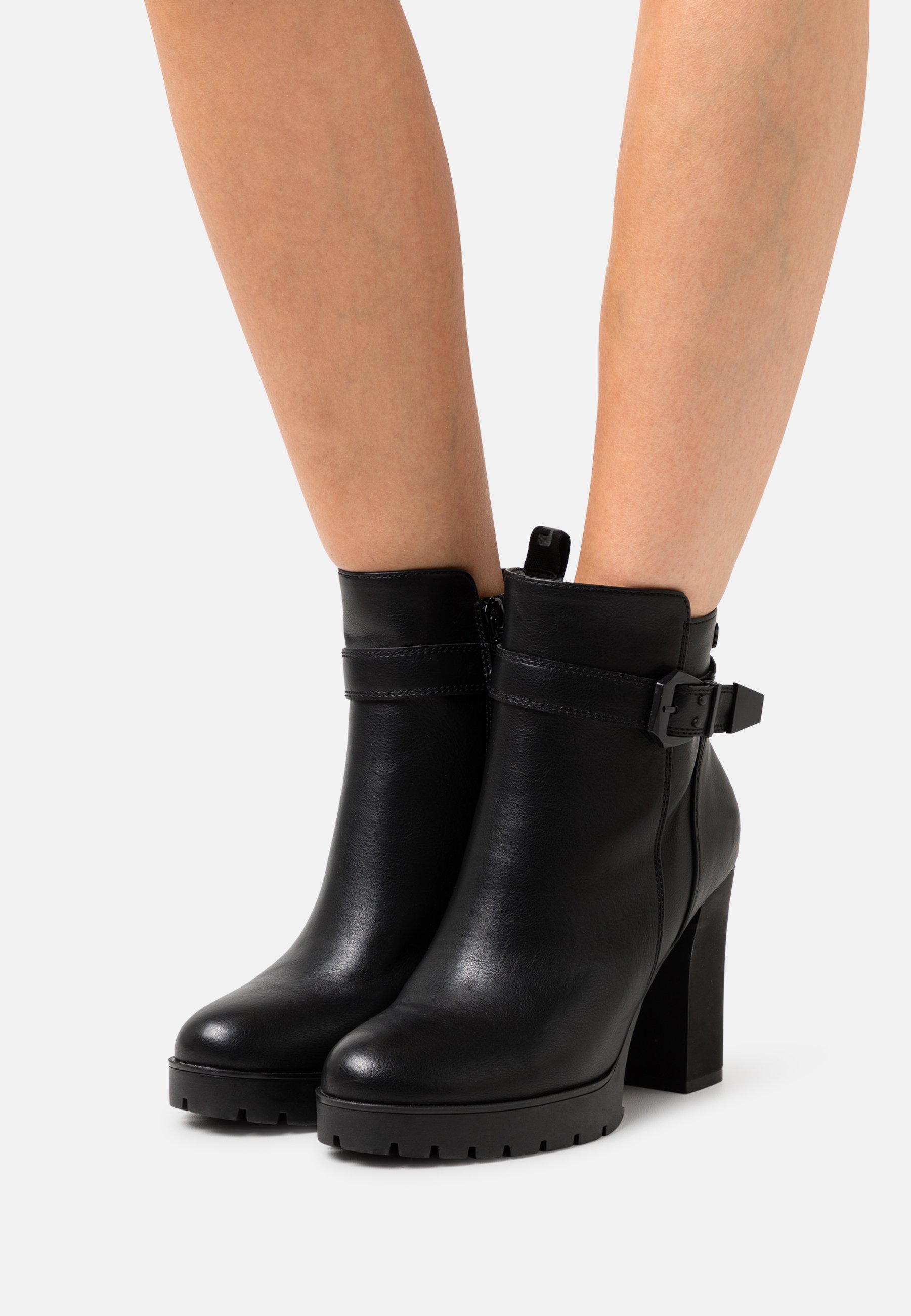 Refresh High heeled ankle boots - black 
