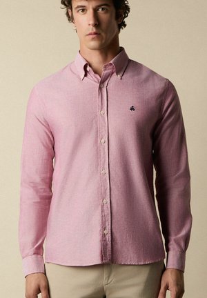 OXFORD WITH BUTTON DOWN COLLAR - Košile - cherry