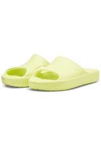 Puma SHIBUI CAT UNISEX - Chanclas de baño - lime sheen