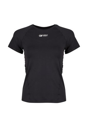 aim’n® SOFT BASIC SHORT SLEEVE - Sport T-Shirt - black