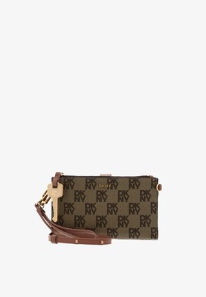 DKNY, ALANNA CROSSBODY WALLET - Portefeuille - chino hot cocoa