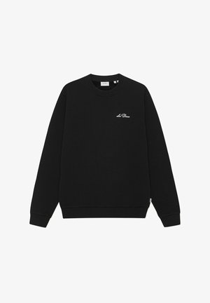 Les Deux, SIGNATURE PRINT - Sweatshirt - black