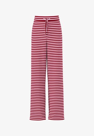 Pieces PCLAYA WIDE - Pantalones - goji berry/pink