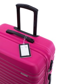 WITTCHEN LARGE SUITCASE WITH LUGGAGE TAG FROM ABS - Trolley - pink