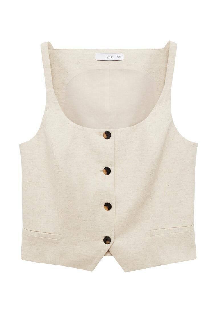 Mango Bodywarmer crème