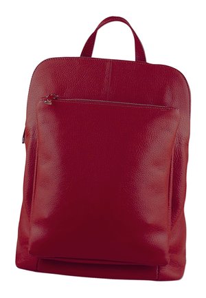 DrachenLeder Rugzak - dunkelrot