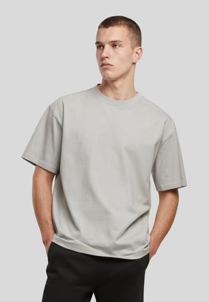 Urban Classics, OVERSIZED JERSEY TEE 2-PACK UNISEX - T-shirt basique - lightasphalt+chocolatebrown