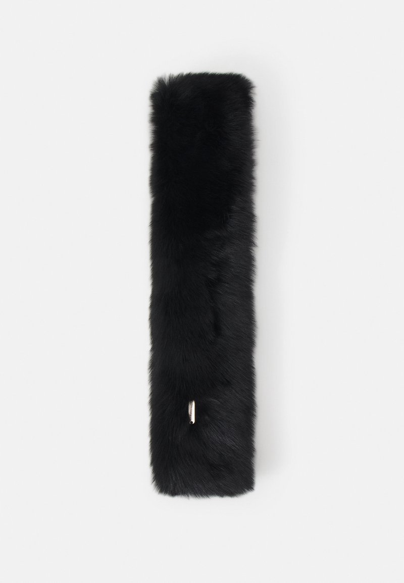 STUDIO ID - SHEARLING TOSCANA SCARF - Sál - black, Nagyítás