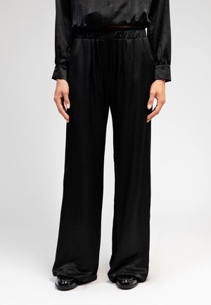 PACOLINA - Pantalon classique - noir