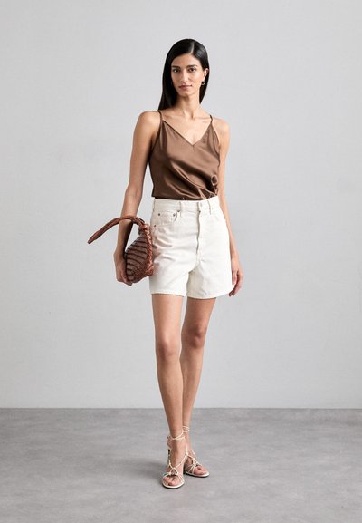 Agolde STELLA - Shorts vaqueros - fortune cookie