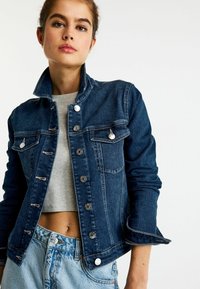 Next Teksajakk - dark blue wash
