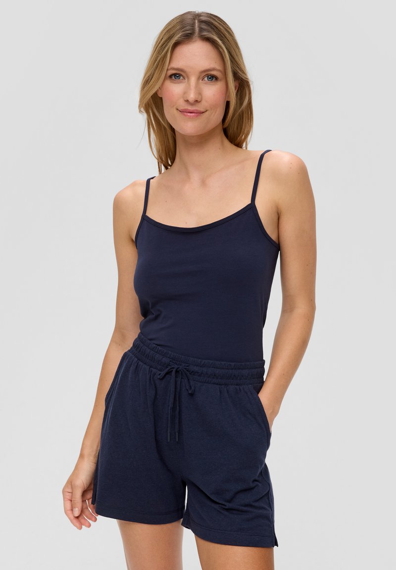 s.Oliver REGULAR - Pantalon de survêtement - tiefblau