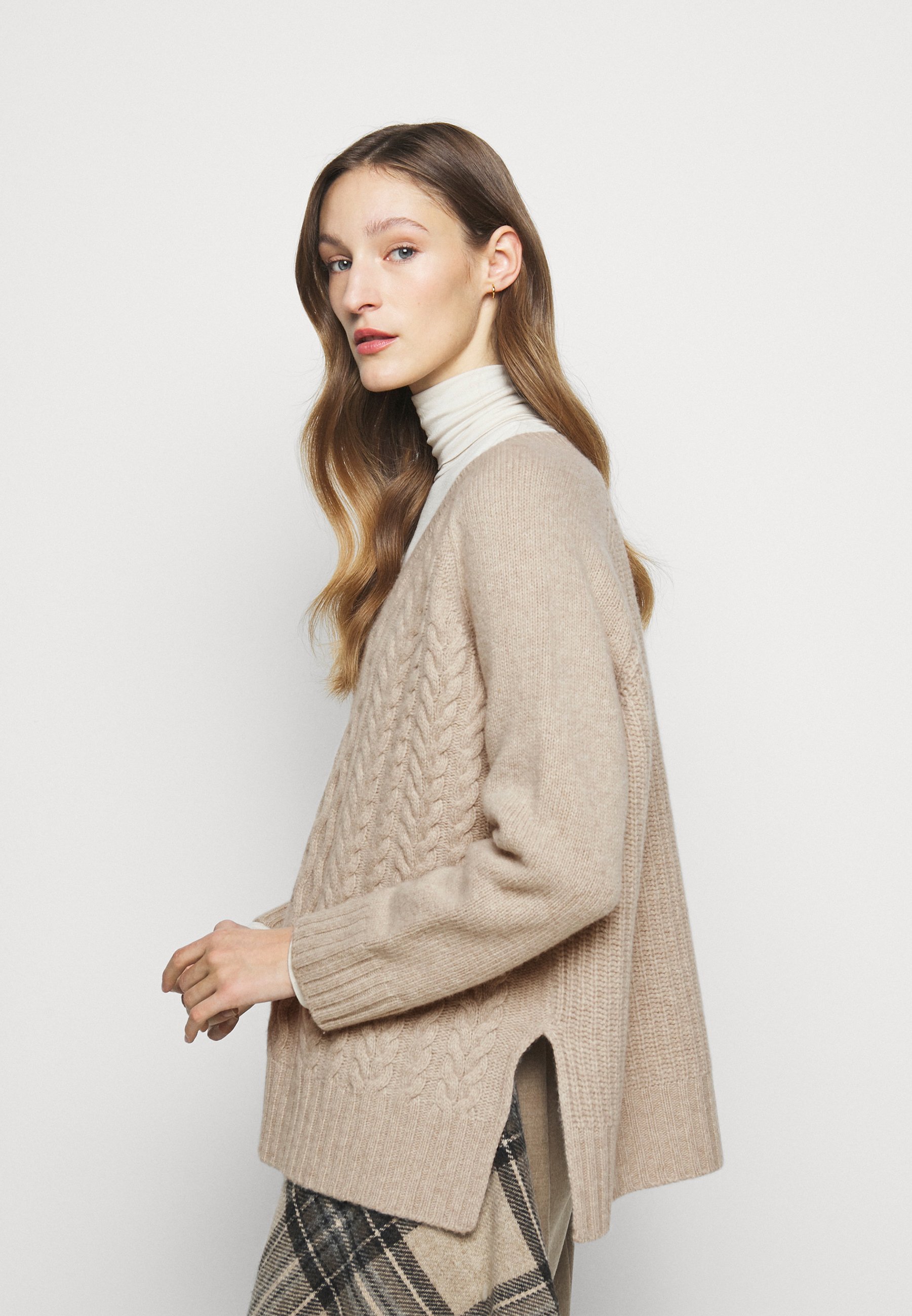 WEEKEND MaxMara VIK Trui beigeBeige Zalando.nl WEEKEND MaxMara APE Trui mottled beige Zalando.nl