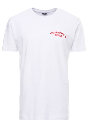 GIUSEPPES PIZZERIA TEE - Potiskana majica - white