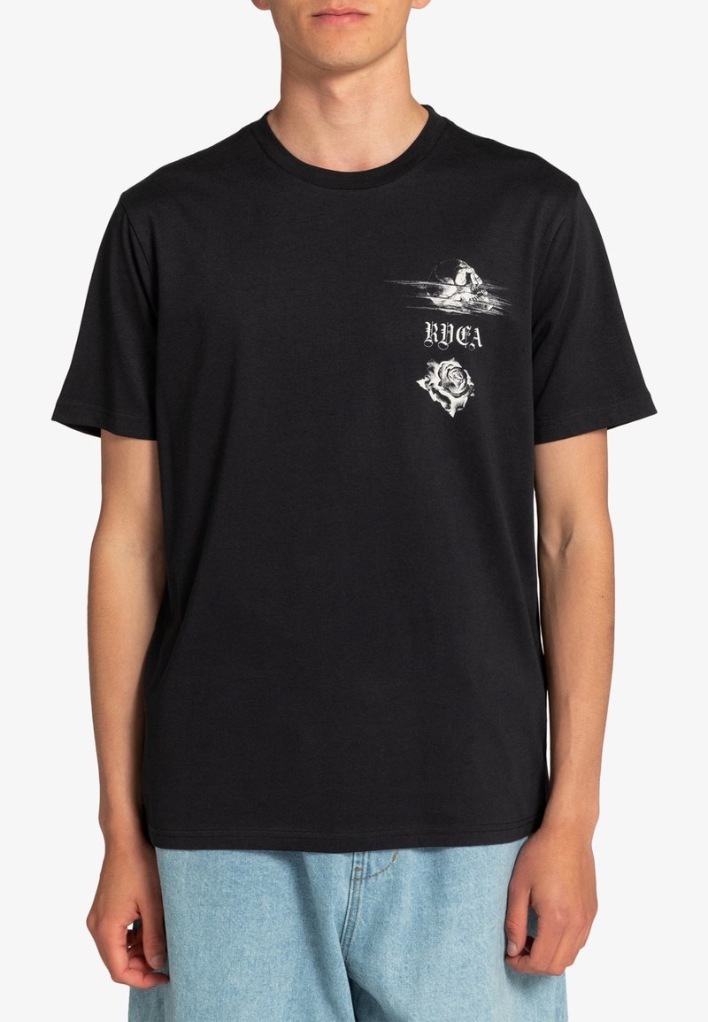 RVCA Camiseta estampada - black